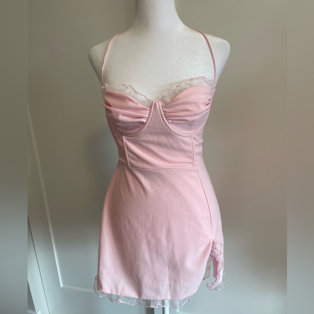 light pink lucy in the sky dress